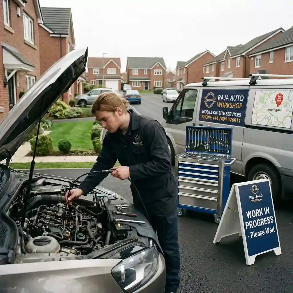 Timing chain replacement Birmingham at Raja Auto Workshop